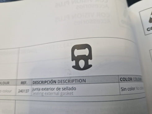 Cortizo Sealing External Gasket - 240137- 5 meter length